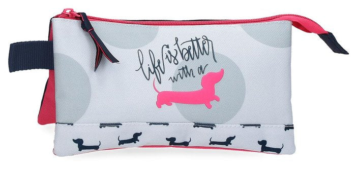 ESTUCHE TRIPLE ROLL ROAD TECKEL | JOUMMA BAGS