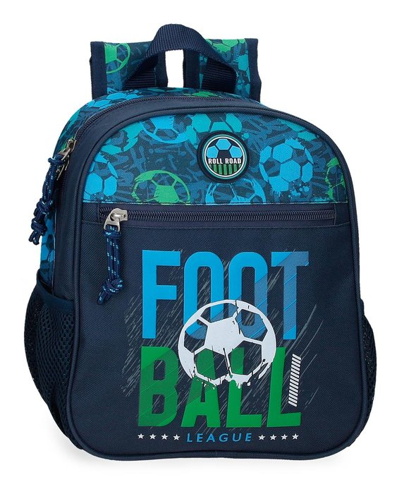 MOCHILA INFANTIL ROLL ROAD GOL 28 CM ADAPTABLE A CARRO | JOUMMA BAGS Imagen principal del producto