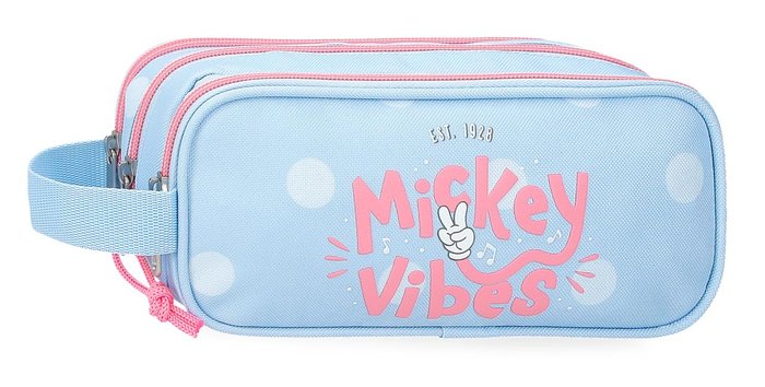 ESTUCHE TRIPLE CON ASA MICKEY VIBES | JOUMMA BAGS Imagen principal del producto