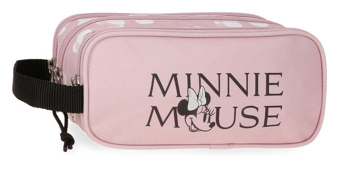 ESTUCHE TRIPLE CON ASA MINNIE HEADS | JOUMMA BAGS Imagen principal del producto