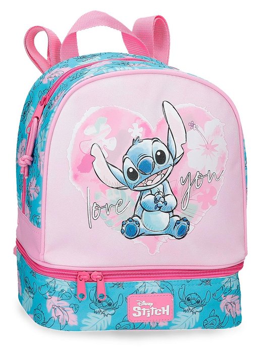 MOCHILA INFANTIL HEART STITCH 28CM CON PORTAMERIENDA | JOUMMA BAGS Imagen principal del producto