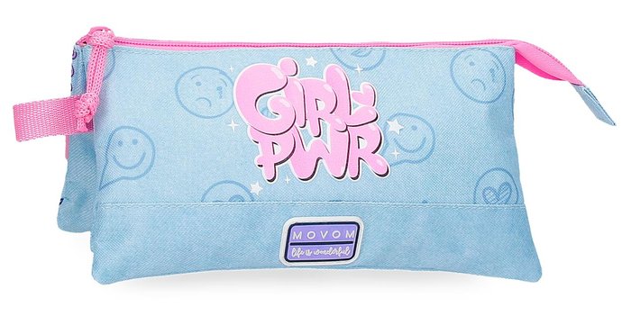 ESTUCHE TRIPLE MOVOM POWER GIRL | JOUMMA BAGS Imagen principal del producto