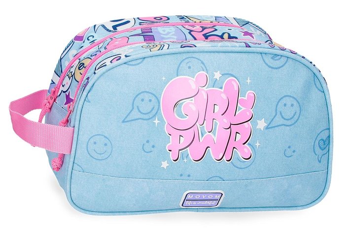NECESER DOBLE COMPARTIMENTO MOVOM POWER GIRL | JOUMMA BAGS Imagen principal del producto