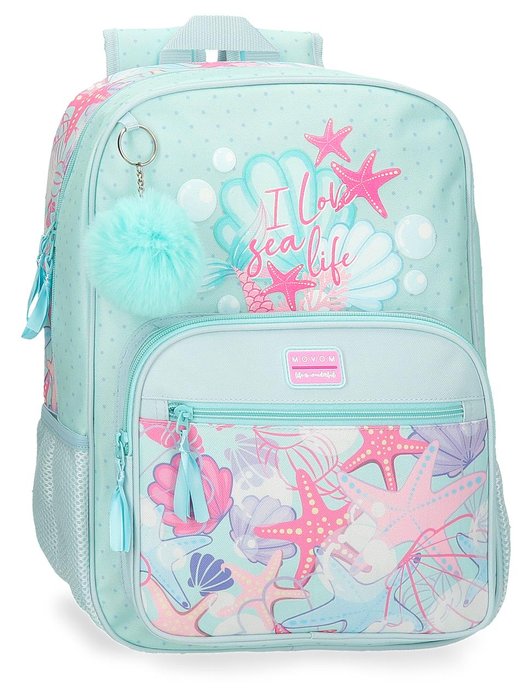 MOCHILA INFANTIL MOVOM SEA LIFE 38CM ADAPTABLE A CARRO | JOUMMA BAGS