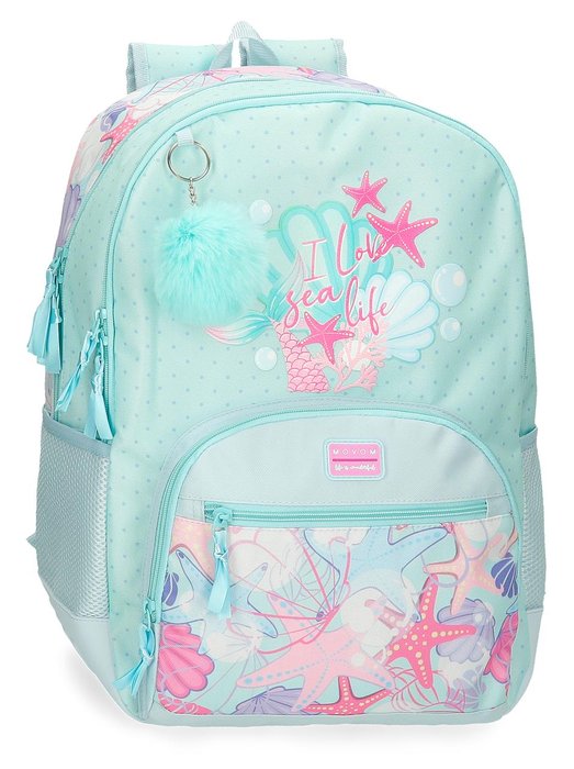 MOCHILA ESCOLAR MOVOM SEA LIFE DOBLE ADAPT CARRO 46CM | JOUMMA BAGS Imagen principal del producto