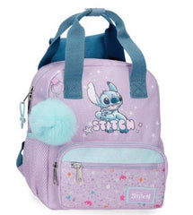 MOCHILA LOVELY STITCH 28CM ADAPTABLE A CARRO | JOUMMA BAGS