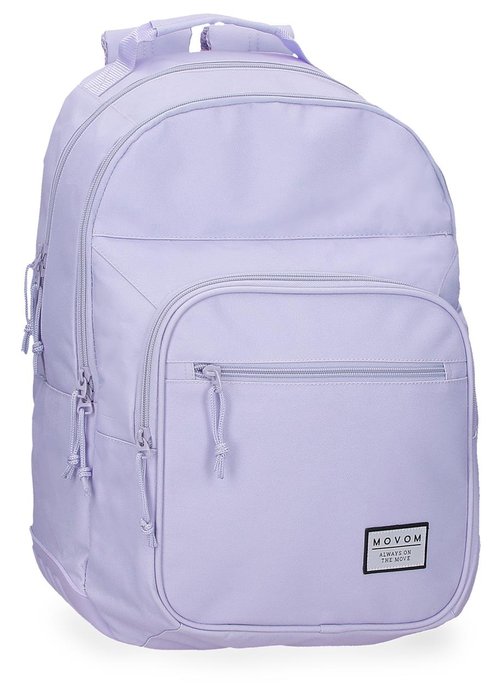 MOCHILA DOBLE COMPARTIMENTO MOVOM ALWAYS ON THE MOVE LILA | JOUMMA BAGS Imagen principal del producto