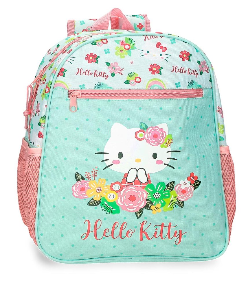 MOCHILA INFANTIL HELLO KITTY FLORAL KITTY 33 CM ADAP CARRO | JOUMMA BAGS Imagen principal del producto