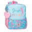 Mochila infantil Enso Jungle Mood azul 32 cm