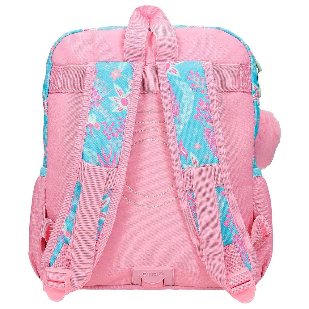 Mochila infantil Enso Jungle Mood azul 32 cm
