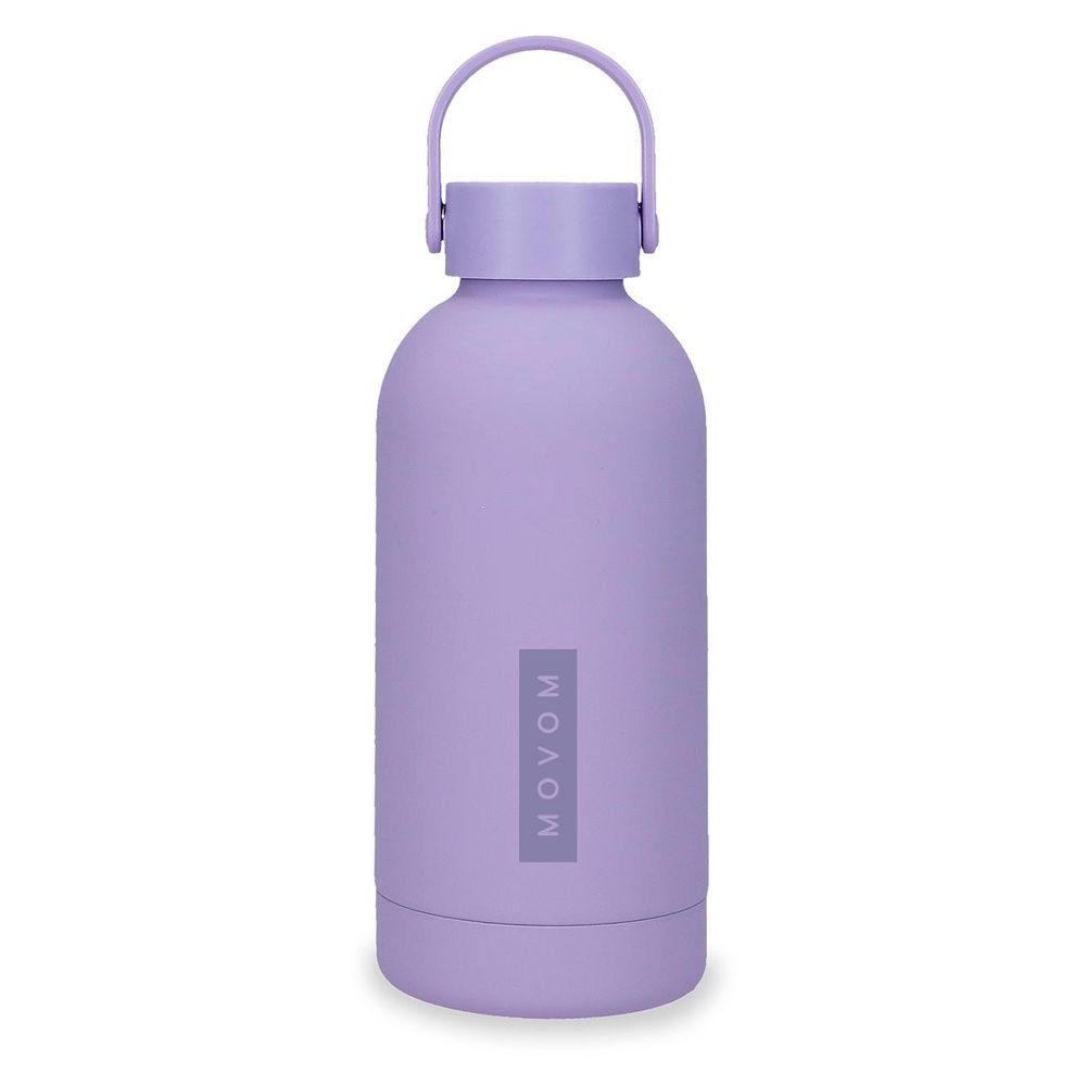 BOTELLA TERMICA ACERO 350ML MOVOM ALWAYS ON THE MOVE LILA | BOTELLAS JOUMMA BAGS | 1 UNIDAD | 8435692799031 Imagen principal del producto