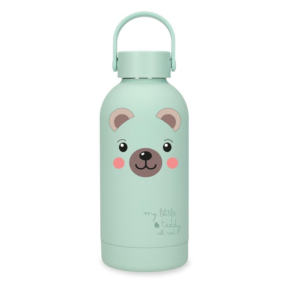 Botella Térmica 350 ml Movom Enjoy Teddy Menta Marca Jummabags Imagen principal del producto