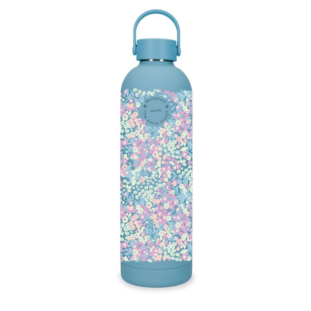Botella Térmica 750 ml Enso Magical Fleur Azul Marca Joumma Bags Imagen principal del producto