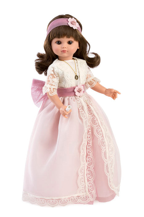 MUÑECA COMUNION FANY HABLADORA CON VELA MORENA | BERBESA | 1 UNIDAD | 8435697800831 Imagen principal del producto
