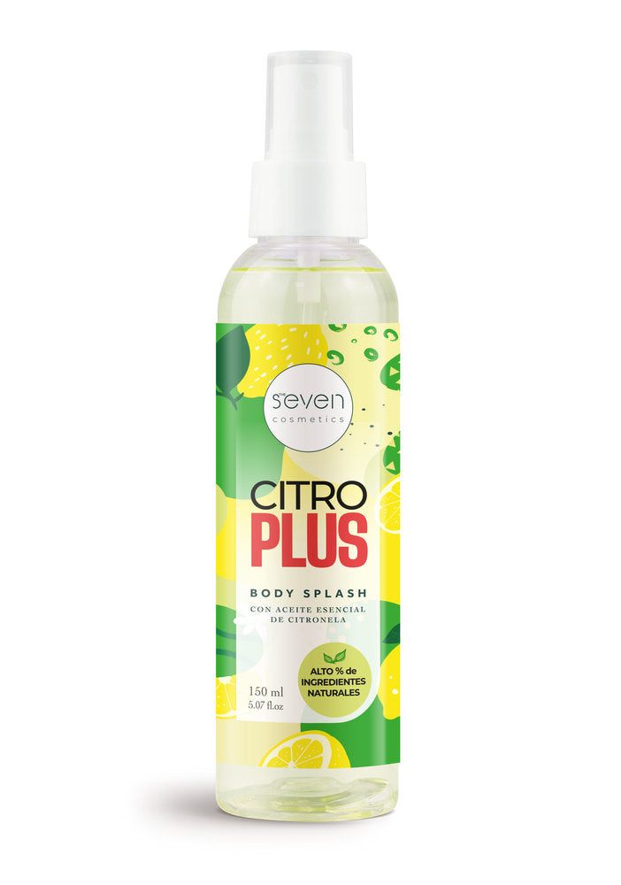 CITROPLUS 150ML SEVEN COSMETICS CON ACEITE DE CITRONELA | NATUAROMATIC GEL | ENVASE 12 UDS. UNIDAD | 18435735302478 Imagen principal del producto