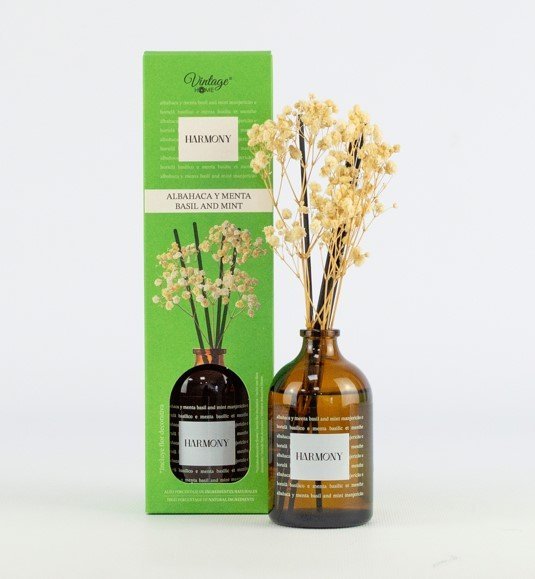 MIKADO VINTAGE DECORATIVO HARMONY 95ML | NATUAROMATIC GEL | ENVASE 12 UDS. UNIDAD | 18435735305134 Imagen principal del producto