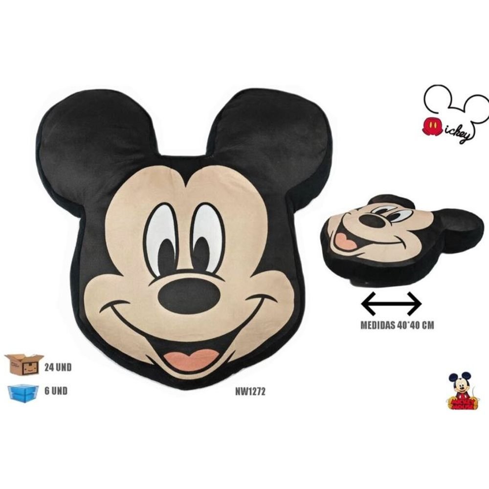 Cojín 3D Mickey Mouse Disney 40 cm NEW Import SL Imagen principal del producto