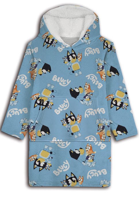 BATAMANTA OVERSIZE CORAL NIÑO BLUEY | NEW IMPORT SL | 1 UNIDAD | 8435746906903 Imagen principal del producto