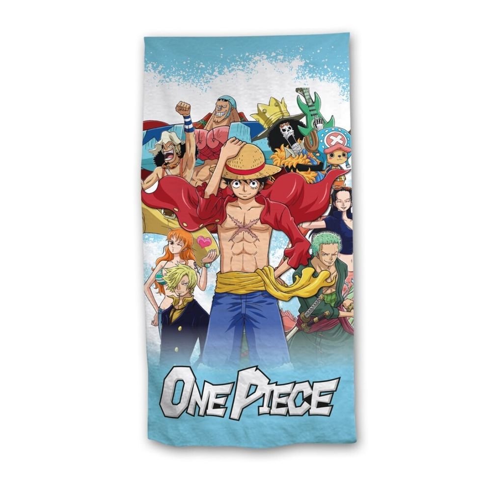 TOALLA MICROFIBRA ONE PIECE NAKAMAS | NEW IMPORT SL | 1 UNIDAD | 8435746908587 Imagen principal del producto
