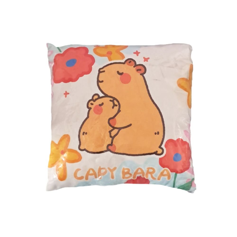 COJIN CAPYBARA 40X40 | NEW IMPORT SL | 1 UNIDAD | 8435746909867 Imagen principal del producto