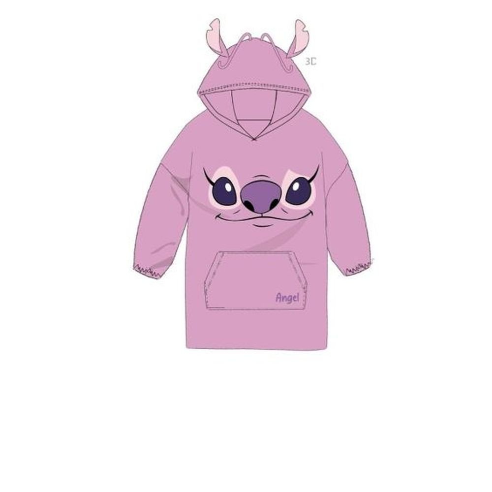 Batamanta Oversize Niño Stitch Angel Face Disney Marca New Import SL