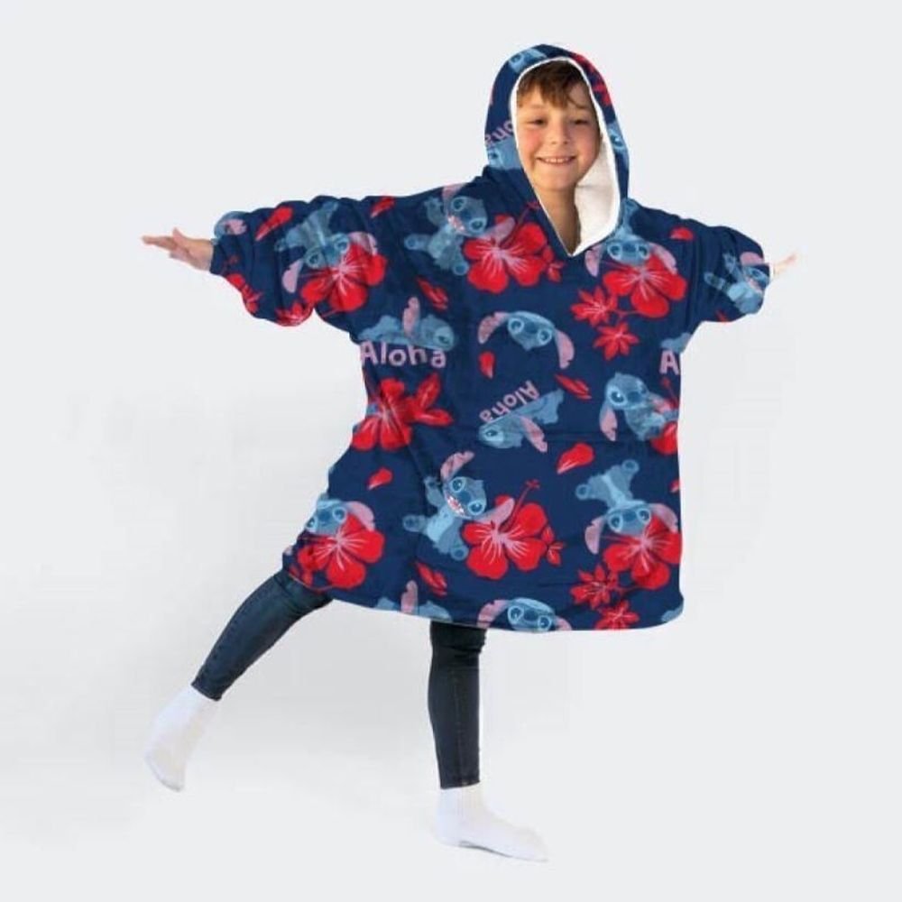 Batamanta oversize coral niño Stitch Disney