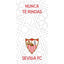 Toalla Playa Microfibra Sevilla Fc 70 x 140 cm New Import SL