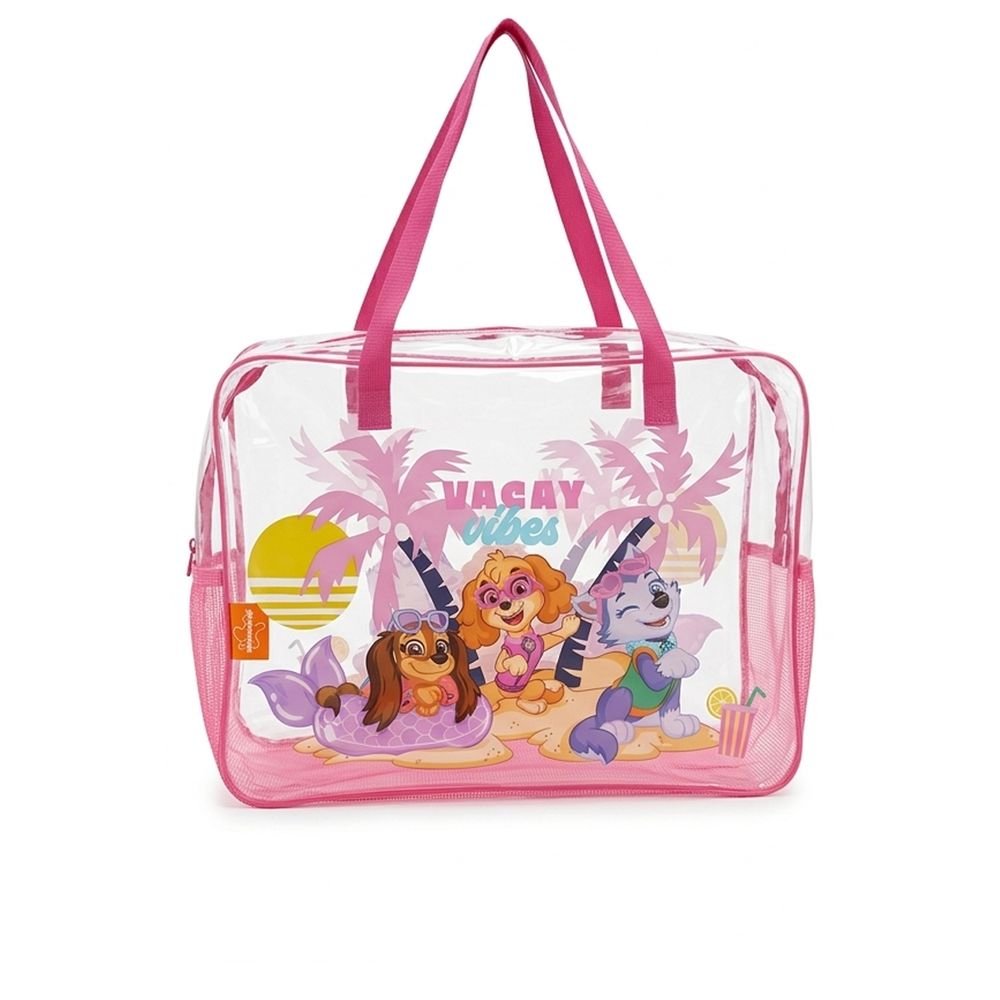 Bolso Transparente Playa Patrulla Canina New Import SL