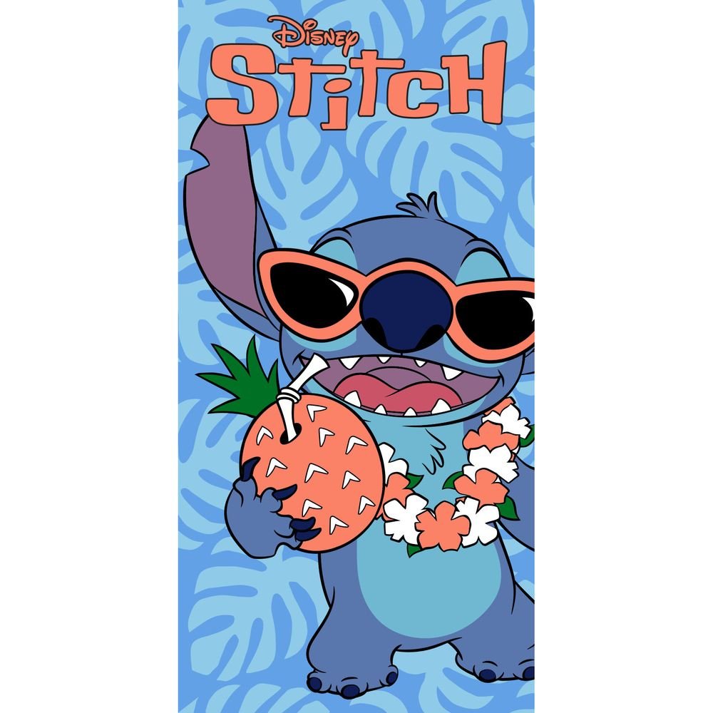 Toalla playa microfibra Lilo & Stitch 70 x 140 cm Coco New Import SL