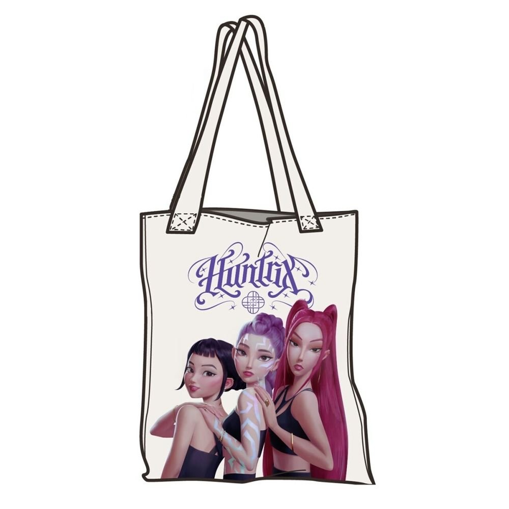 Bolsa de Tela Algodón Las Guerreras K-pop Trio Guerreras Marca New Import SL Imagen principal del producto