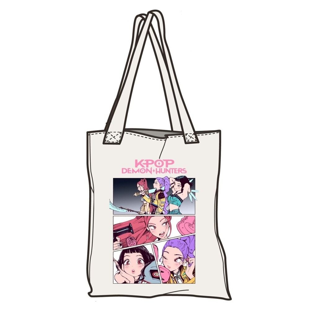Bolsa de Tela Algodón Las Guerreras K-pop Comic Marca New Import SL Imagen principal del producto