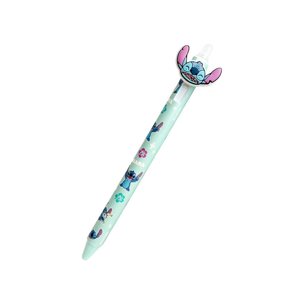 Bolígrafo de gel borrable Stitch Tropical, pack 5 unidades
