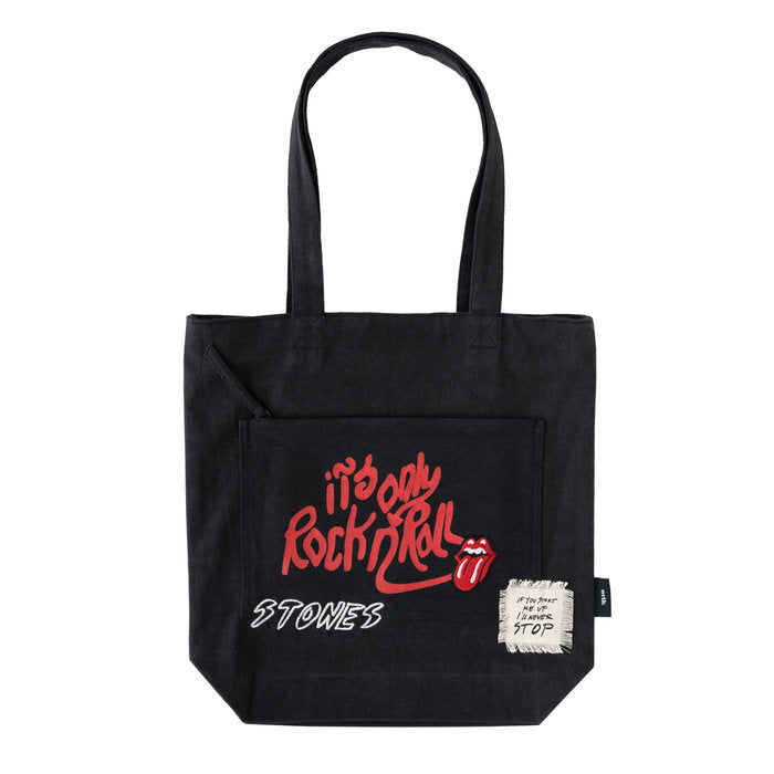 BOLSO DE TELA PREMIUM THE ROLLING STONES | GRUPO ERIK EDITORES | 1 UNIDAD | 8435747807285 Imagen principal del producto