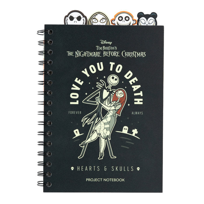 Cuaderno Project Notebook Disney Pesadilla Antes de Navidad GRUPO ERIK MERCHANDISING