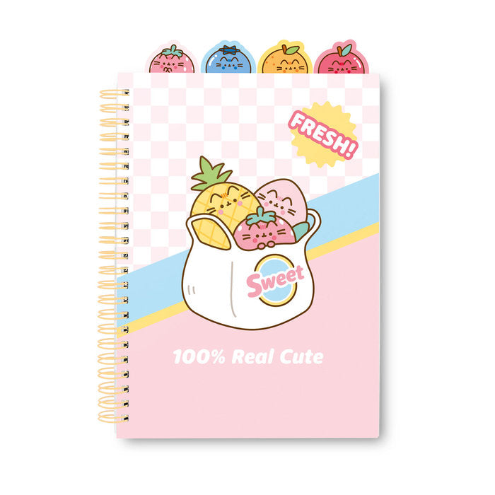 Project Notebook Pusheen Fruits Marca Erik Ediciones Cuaderno de notas Imagen principal del producto
