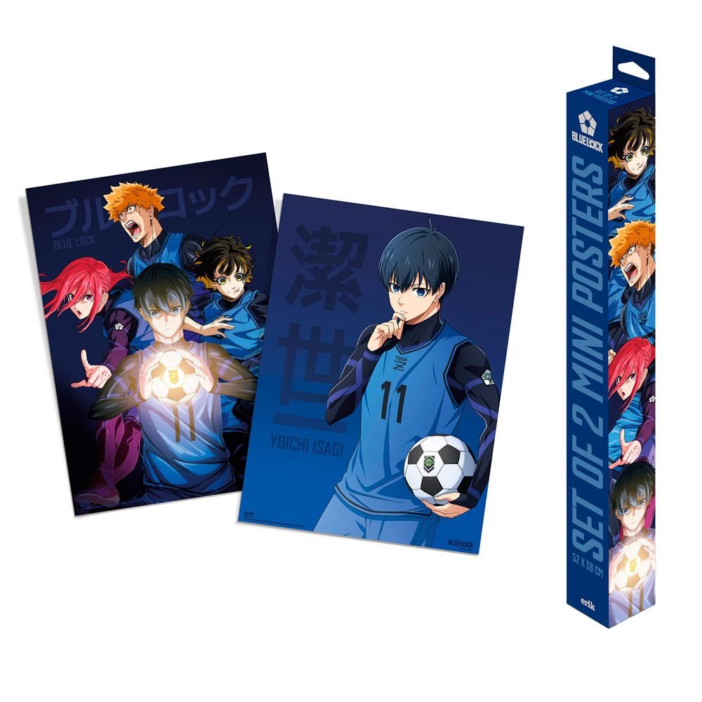 Set Miniposters Blue Lock Grupo Erik Merchandising Imagen principal del producto