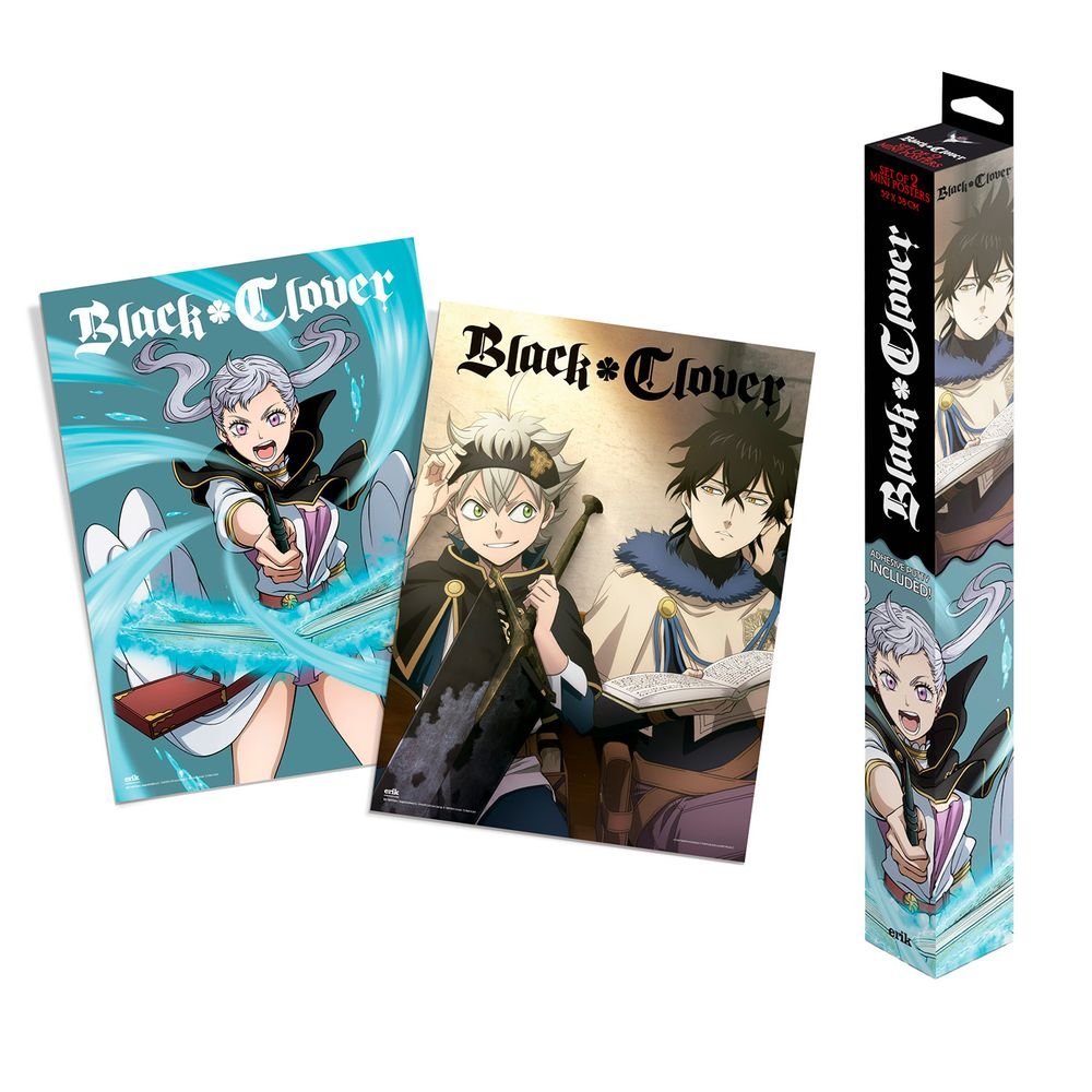 Set Miniposters Black Clover Grupo Erik Merchandising Imagen principal del producto