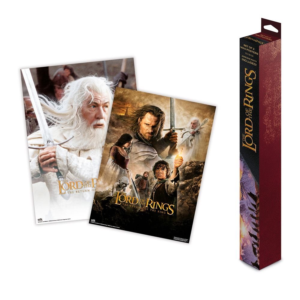 Set Miniposters El Señor de los Anillos Grupo Erik Merchandising Imagen principal del producto