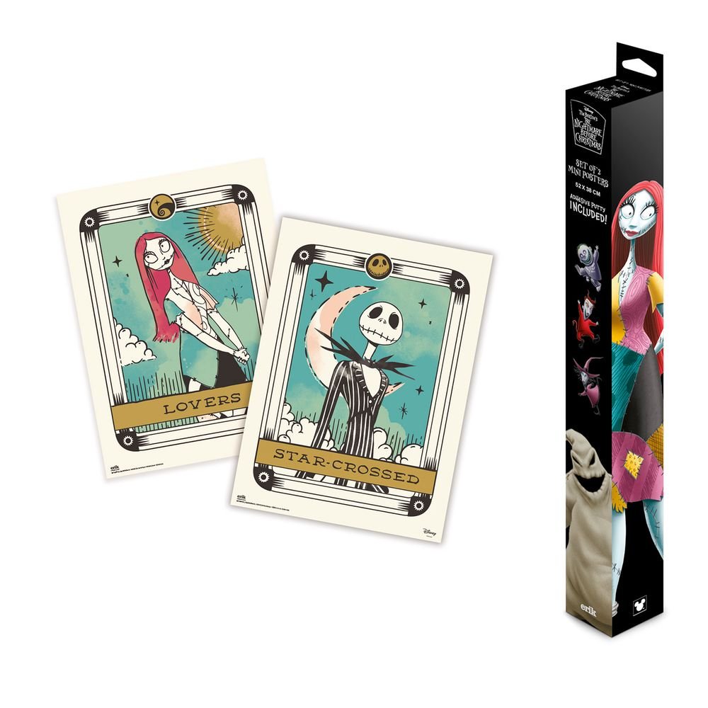 Set Miniposters Disney Pesadilla Antes de Navidad GRUPO ERIK MERCHANDISING Imagen principal del producto