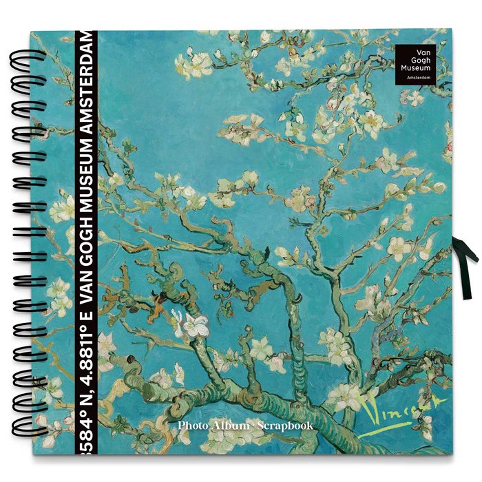 SCRAPBOOK ALBUM FOTO 26X26CM 40 PAGINAS VAN GOGH MUSEUM | 1 UNIDADES | (GRUPO ERIK EDITORES) Imagen principal del producto