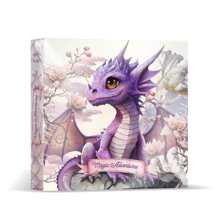 ALBUM FOTO 200 BOLSILLOS 10X15CM DRAGON MAGIC ADVENTURES | 1 UNIDADES | (GRUPO ERIK EDITORES) Imagen principal del producto