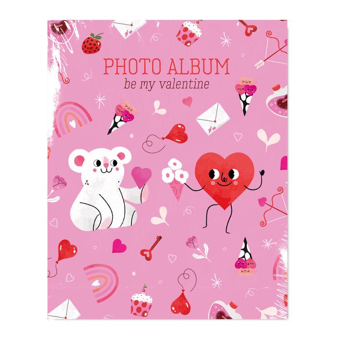 ALBUM FOTO SOFT 96 BOLSILLOS 13X20CM BE MY VALENTINE | 1 UNIDADES | (GRUPO ERIK EDITORES) Imagen principal del producto