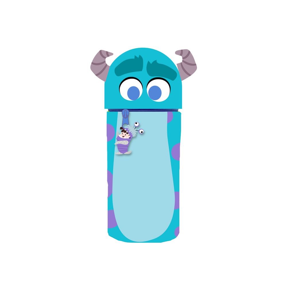 PORTATODO SILICONA 3D DISNEY PIXAR MONSTRUOS SA SULLEY | GRUPO ERIK EDITORES Imagen principal del producto