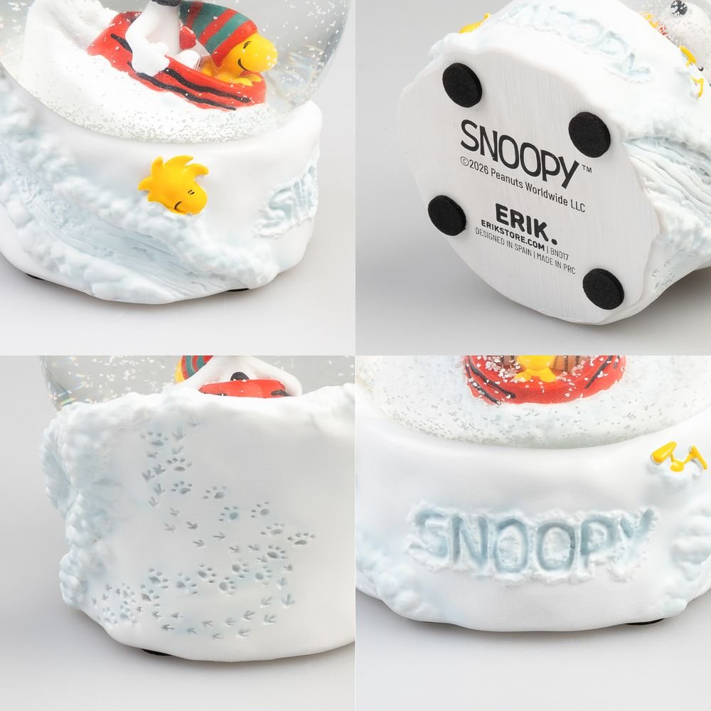 Bola de nieve Snoopy - Grupo Erik