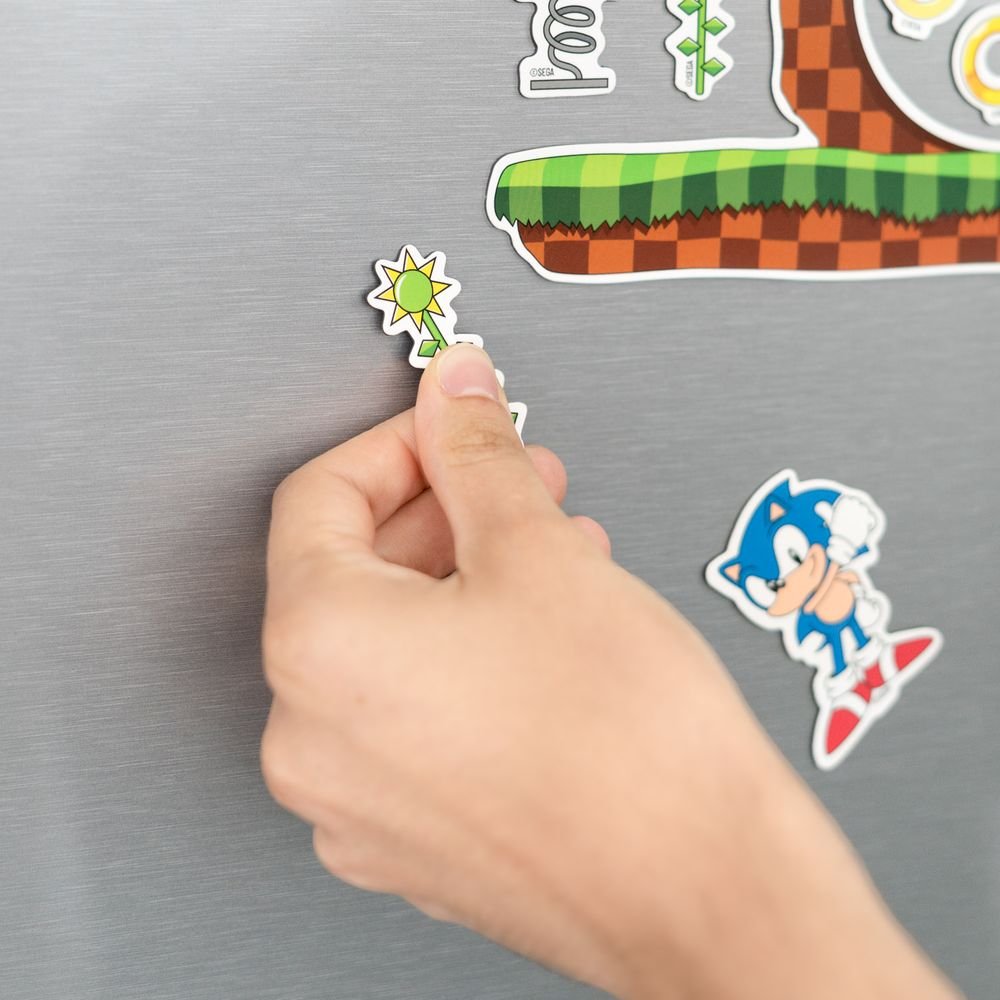 Set de imanes troquelados Sonic - Grupo Erik