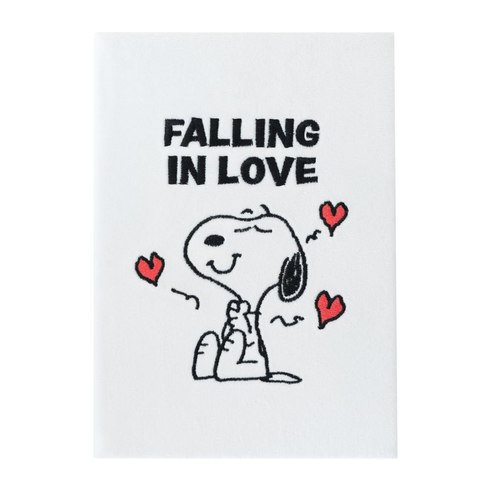 Cuaderno Premium A5 Tapa Felpa Snoopy Love Collection Imagen principal del producto