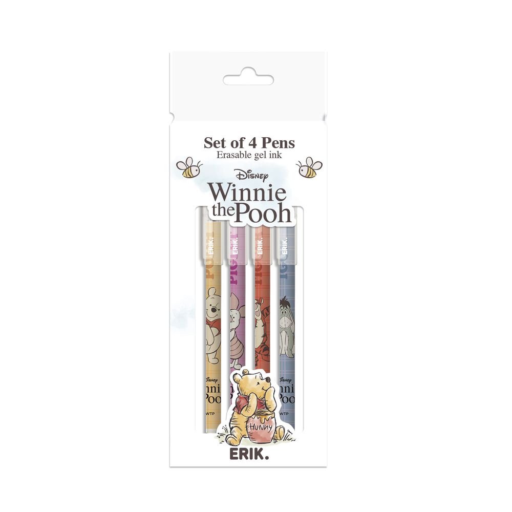 Set de bolígrafos borrables Disney Winnie the Pooh