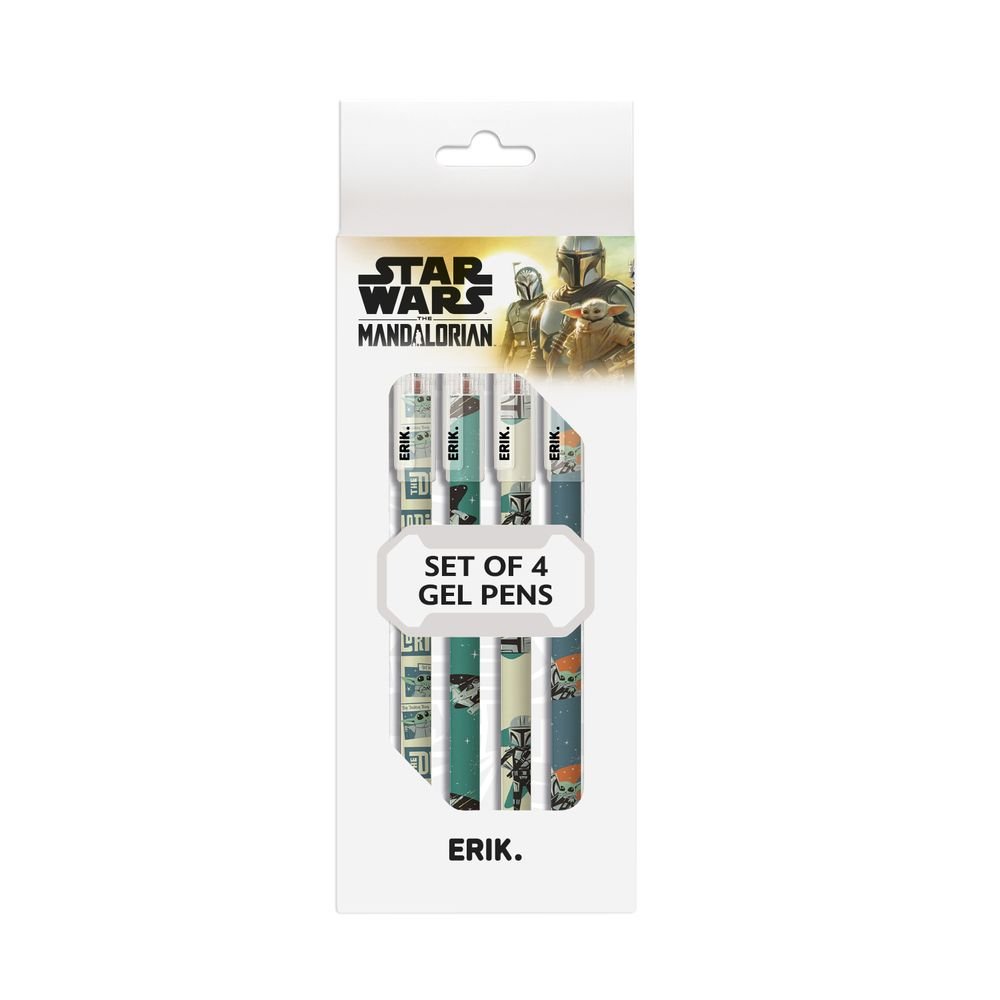 Set de bolígrafos borrables Star Wars The Mandalorian