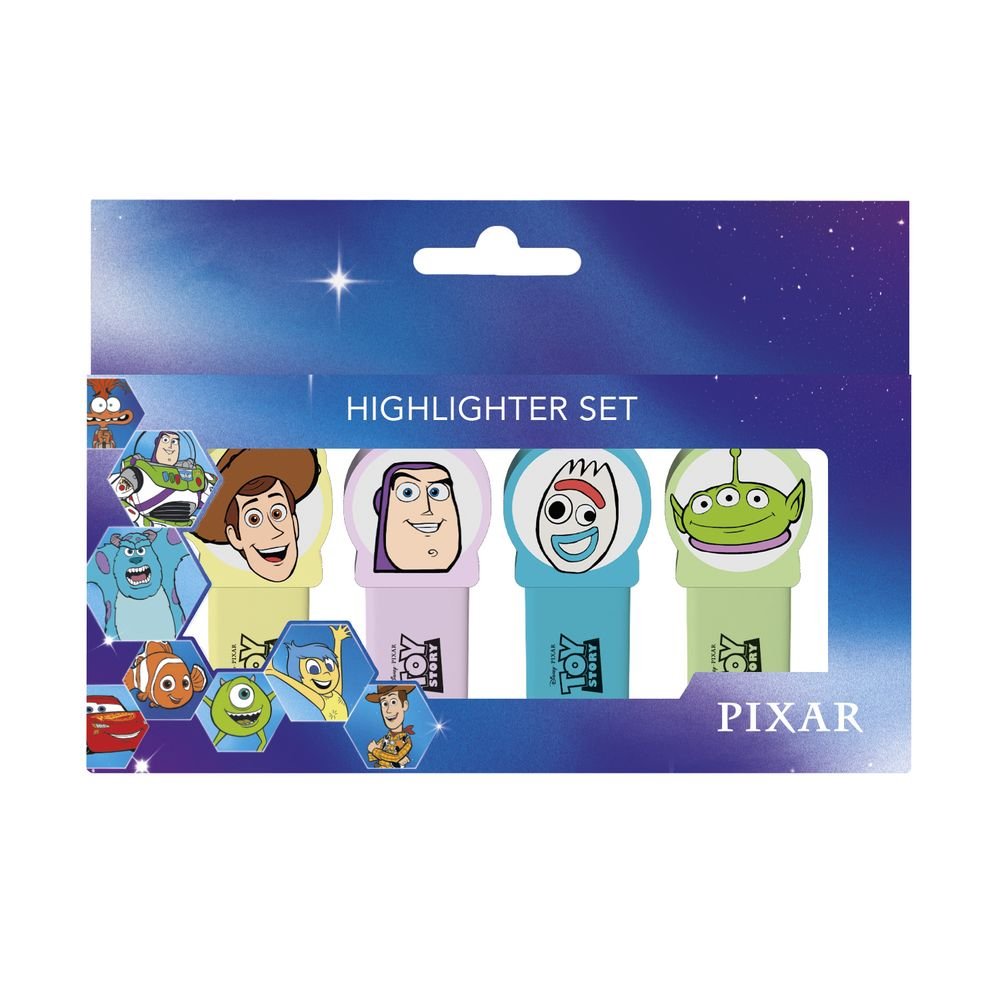 Set de 4 subrayadores Disney Pixar Toy Story
