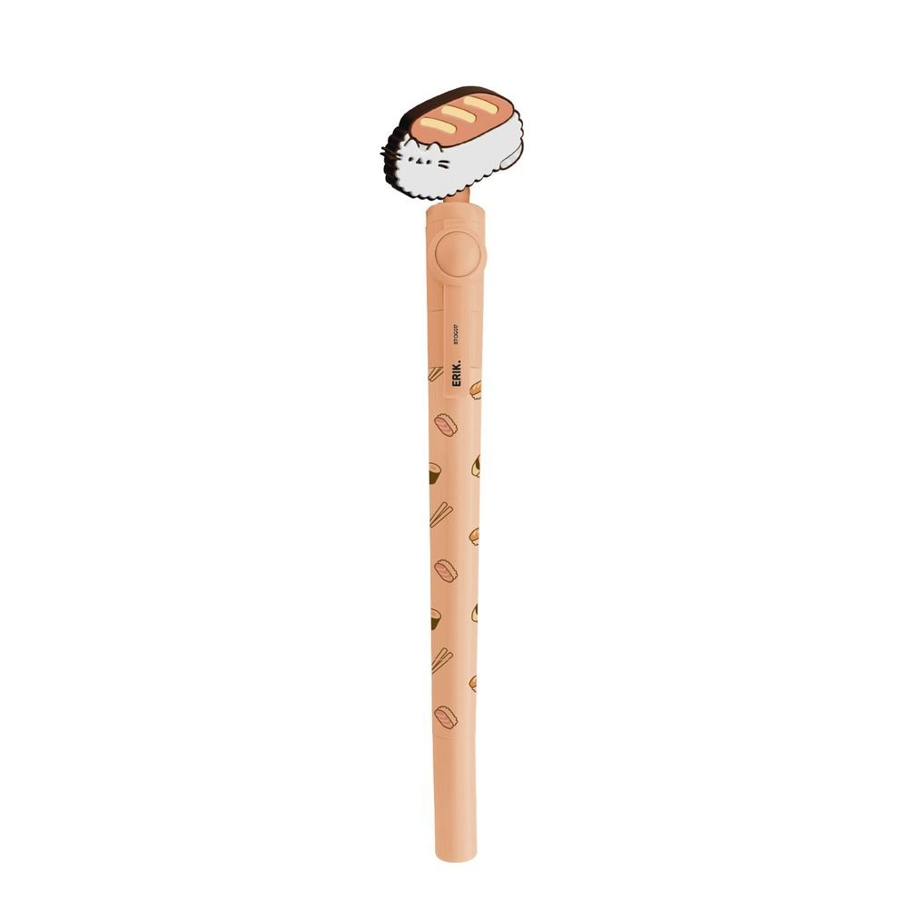 Bolígrafo Topper Giratorio Pusheen Sushi Roll Grupo Erik Merchandising Imagen principal del producto